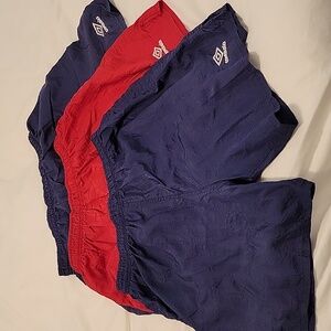 Set of 3 Vintage Umbro Shorts